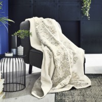 Pătura IBENA Jacquard Bagheria 150x200cm Champagner imaginea #2 — magazin online Desire.md