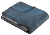 Pătura IBENA Jacquard Rockhampton 150x200cm Dark Grey/Petrol