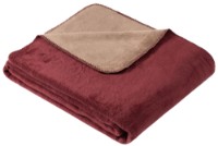 Pătura IBENA Dublin Double Face 150x200cm Burgundy/Light Brown