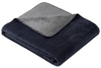 Плед IBENA Dublin Double Face 150x200cm Dark Blue/Grey