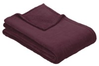 Плед IBENA Plain Fleece Olbia Dark Red 150x200cm