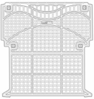 Автоковрики Norplast Unidec Renault Kangoo 2010 (NPA00-T69-120)