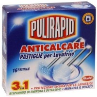 Detergent pentru mașine de spălat vase Pulirapid 16pcs (030573)