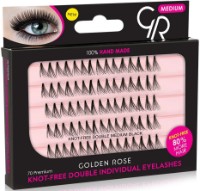 Gene false Golden Rose Knot-Free Double Individual Eyelashes Medium