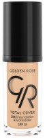 Fond de ten pentru față Golden Rose Total Cover 2in1 Foundation & Concealer 02