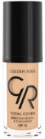 Тональный крем для лица Golden Rose Total Cover 2in1 Foundation & Concealer 03