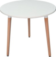 Обеденный стол Evelin DT-404-1 White Matt/Wood