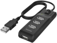 Разветвитель Hama USB Hub 4 Ports (200118)