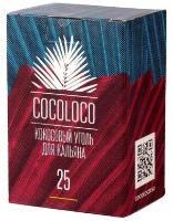 Уголь Cocoloco 1kg 72pcs 25mm CARBC3191