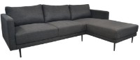 Угловой диван Deco Era Dark Grey Right