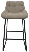 Scaun de bar Новый стиль Nicole CFS Hoker LB Soro-23 BlackLeg Beige