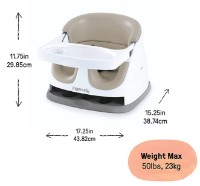 Стульчик для кормления Bright Starts 2in1 Ingenuity Cashmere фото №3 — интернет-магазин Desire.md