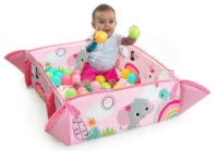 Covor joc pentru copii Bright Starts 5in1 Gym & Ball Pit Rainbow Tropics (12625) imaginea #4 — magazin online Desire.md