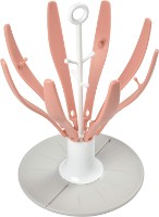 Uscator de biberoane Beaba Flower Pink (911652)