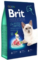 Сухой корм для кошек Brit Premium By Nature Cat Sensitive Lamb 8kg