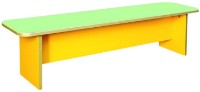 Cкамья для учреждений Tisam (4615) Жёлтый\Лайм