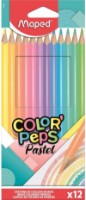 Creioane colorate Maped Color Peps Pastel 12pcs