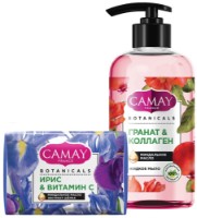 Set Cadou Camay Botanicals Liquid Soap 280ml + Bar Soap 85g