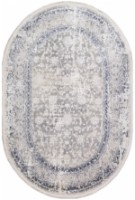 Covor Made in Turkey Sila Lux Blue/Beige (5530C_Z8485) 1.60x2.30m Oval imaginea #1 — magazin online Desire.md