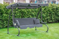Leagăn de grădină FunFit Relax Plus Gray (1604) imaginea #2 — magazin online Desire.md