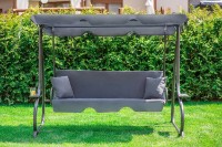 Leagăn de grădină FunFit Relax Plus Gray (1604) imaginea #3 — magazin online Desire.md