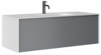 Шкаф с умывальником Orka Cube 100 Grey (16748)