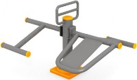 Aparat fitness exterior PlayPark Abdomen+Spate B-12