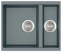 Кухонная мойка Fabiano Quadro 56x46x15 Titanium