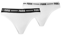 Женские трусы Puma Women String 2P Pack White L