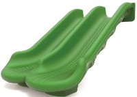 Tobogan copii PlayPark Double LLDPE-1000 Green