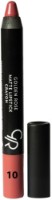 Ruj-creion de buze Golden Rose Matte Lipstick Crayon 10