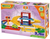 Детский набор дорога Wader Kid Cars 3D (53020)