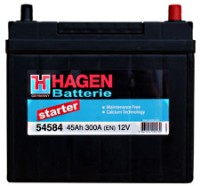 Автомобильный аккумулятор Hagen 54584 Starter