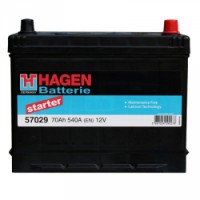 Автомобильный аккумулятор Hagen 57029 Starter