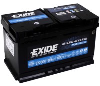 Acumulatoar auto Exide Start-Stop AGM EK800