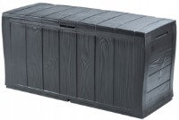 Cutie depozitare pentru gradină Keter Sherwood Storage Box 270L Anthracite (230415)