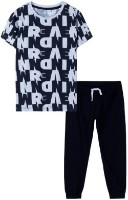 Детская пижама 5.10.15 2W4202 Black/Grey 170cm