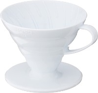 Cafetieră Hario V60 02 Coffee Dripper White Plastic (VD-02W)