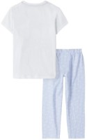 Детская пижама 5.10.15 4W4202 White/Blue 158-164cm
