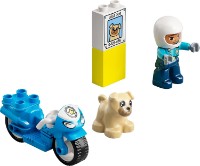 Set de construcție Lego Duplo: Police Motorcycle (10967)
