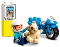 Set de construcție Lego Duplo: Police Motorcycle (10967)