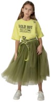 Детская юбка Gulliver 12108GJC6101 Green 152cm