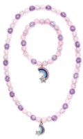 Set bijuterii pentru copii Great Pretenders Purple Rainbow (86124)