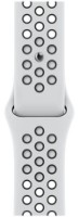 Smartwatch Apple Watch Series 7 Nike 45mm Starlight Aluminium Case with Pure Platinum Sport Band Black (MKL43)