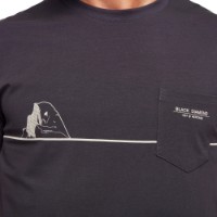 Мужская футболка Black Diamond Half Dome Pocket T-Shirt S Smoke (AP730054)