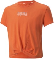 Детская футболка Puma Alpha Knotted Tee G Firelight 152