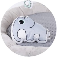Covor joc pentru copii Chipolino Elephant (PGR02102ELE)
