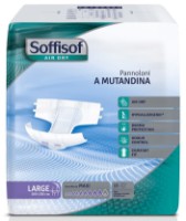 Подгузники для взрослых Soffisof Air Dry Large 30pcs