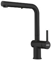 Baterie bucătărie Franke Pull Out Spray Matt Black (115.0653.382)