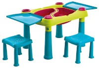 Детский столик со стульями Keter Creative Play Table Set Light Green/Turquoise (231593)